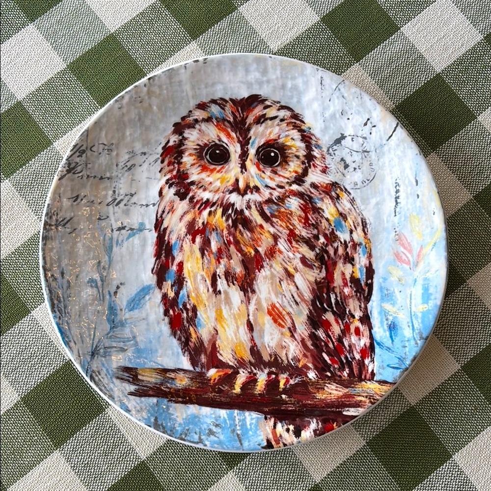 Pier 1 Ironstone Decorative Plate